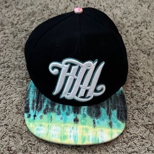 Hands Like Houses Black and Tie-Dye Snapback Hat